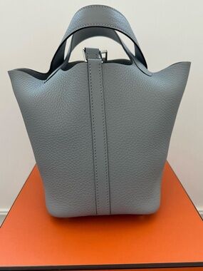 Hermes Picotin 18 Gris pantin